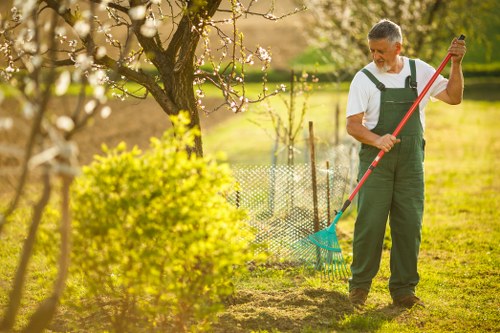 Free quote policy for garden services in Lamorbey